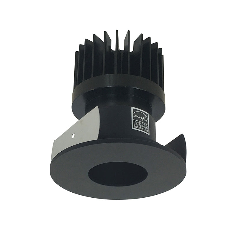 Nora Lighting NIOB-2RPHCDXBB/HL 2" Iolite Round Pinhole Trim - CCT: Comfort Dim - 28W - Reflector Finish: Black - Flange Finish: Black