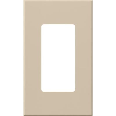 Lutron NT-R3-NFB-TP Nova T Wall Plate Kit - 1 Gang - Finish: Matte - Color: Taupe