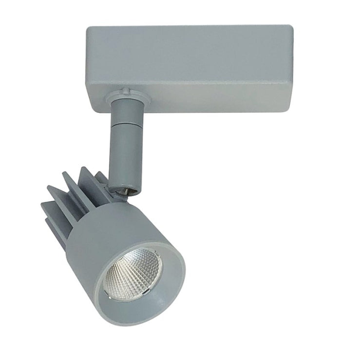 Nora Lighting NTE-850L930X10AS Aiden LED Track Head 10W, 3000K - 720 Lumens - 23º to 48º - Halo Adapter - Silver - 120V