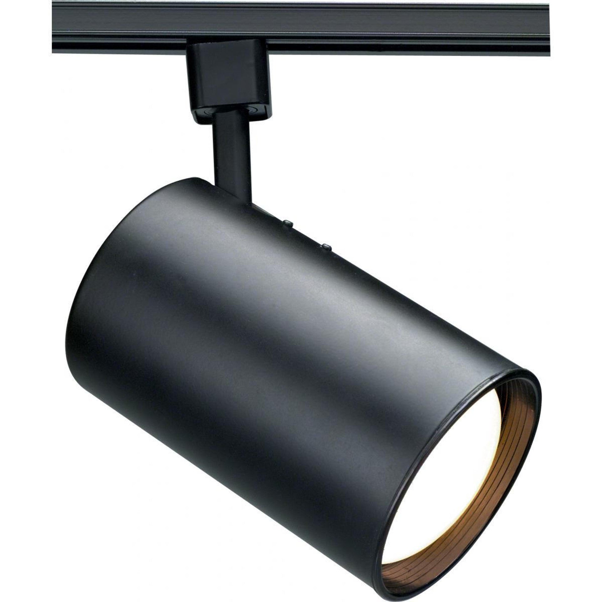Nuvo TH201 Modern Black Indoor Track Head Ceiling Light, Straight Cylinder, Wattage 50W