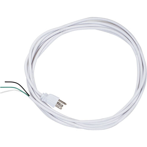 Visual Comfort Modern Collection 700A1-WHT Plug Option Monorail Hardware White