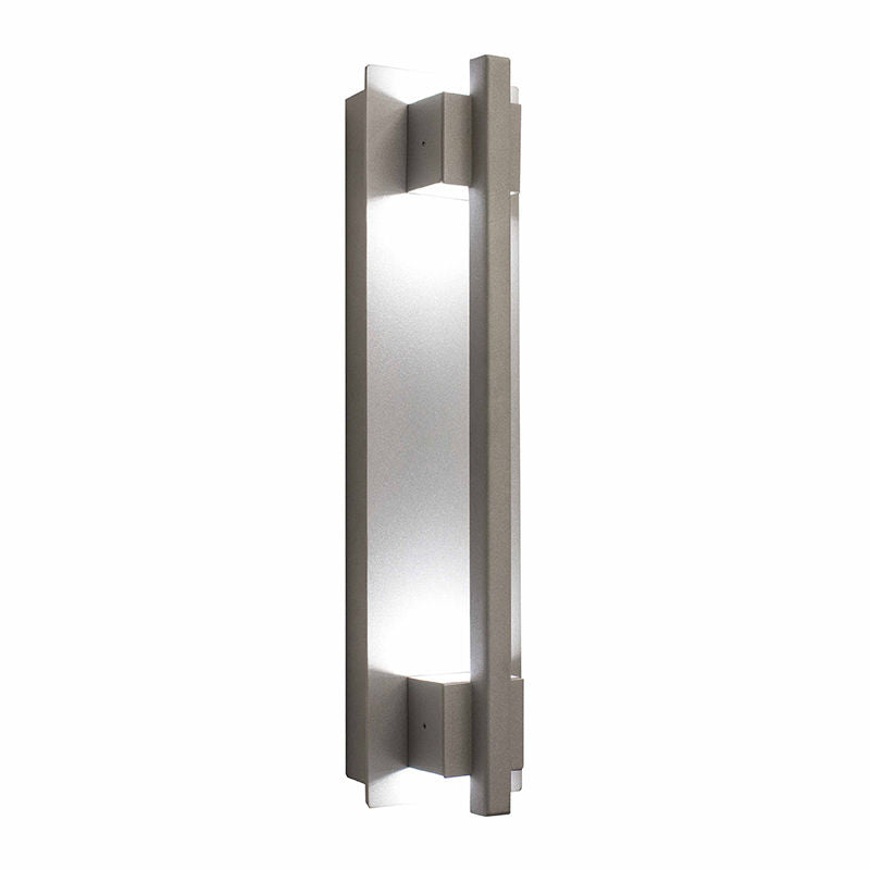 Westgate CRE-MP-03-30K-SIL LED Wall Sconce Light - Color temperature: 3000K - Finish: Silver