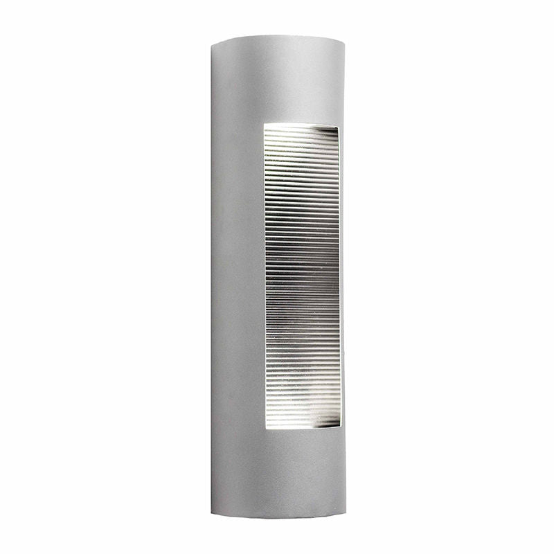Westgate CRE-MP-10-30K-SIL LED Burrow Outdoor Wall Sconce Light - Color Temperature: 3000K - Finish: Silver