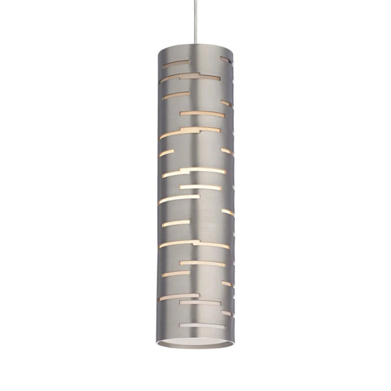 Visual Comfort Architectural 700FJRVLSZ Revel 3" Pendant Satin Nickel Shade, Antique Bronze Finish, Freejack System, 12V