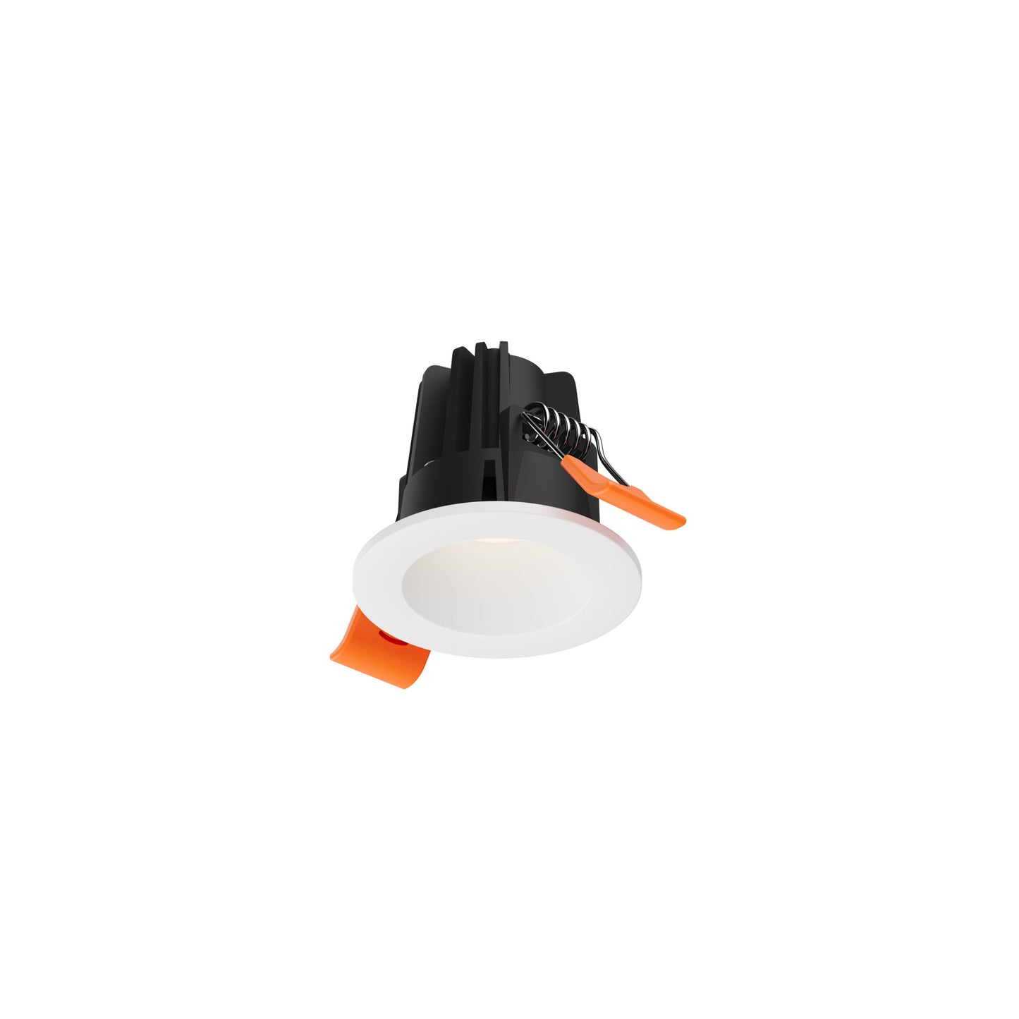 Dals Lighting RGR1-CDW-WH 1" Round Regressed LED Downlight With Selectable CCT - Finish: White