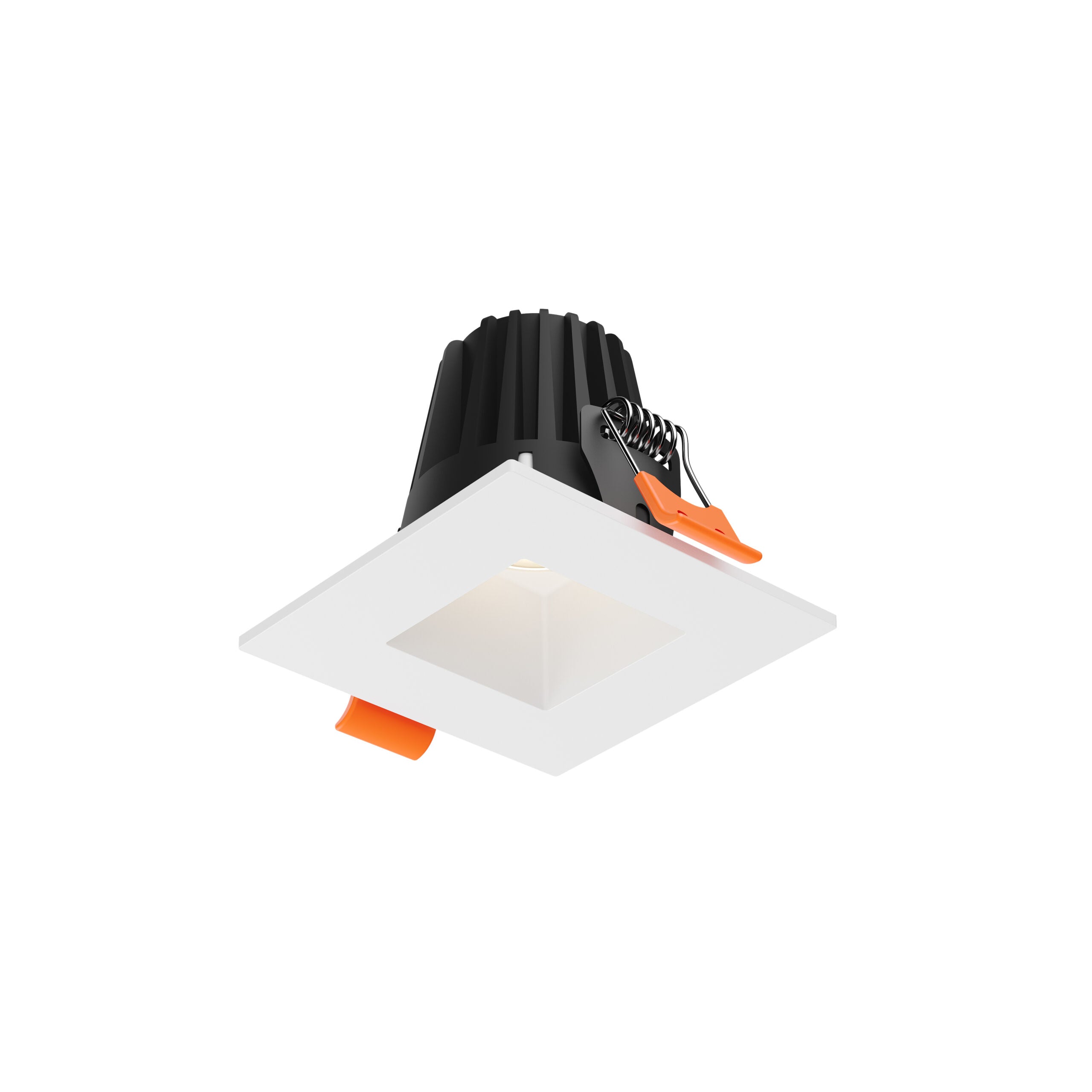 Dals Lighting RGR2SQ-CDW-WH 2" Square Regressed Downlight With Selectable CCT - Finish: White