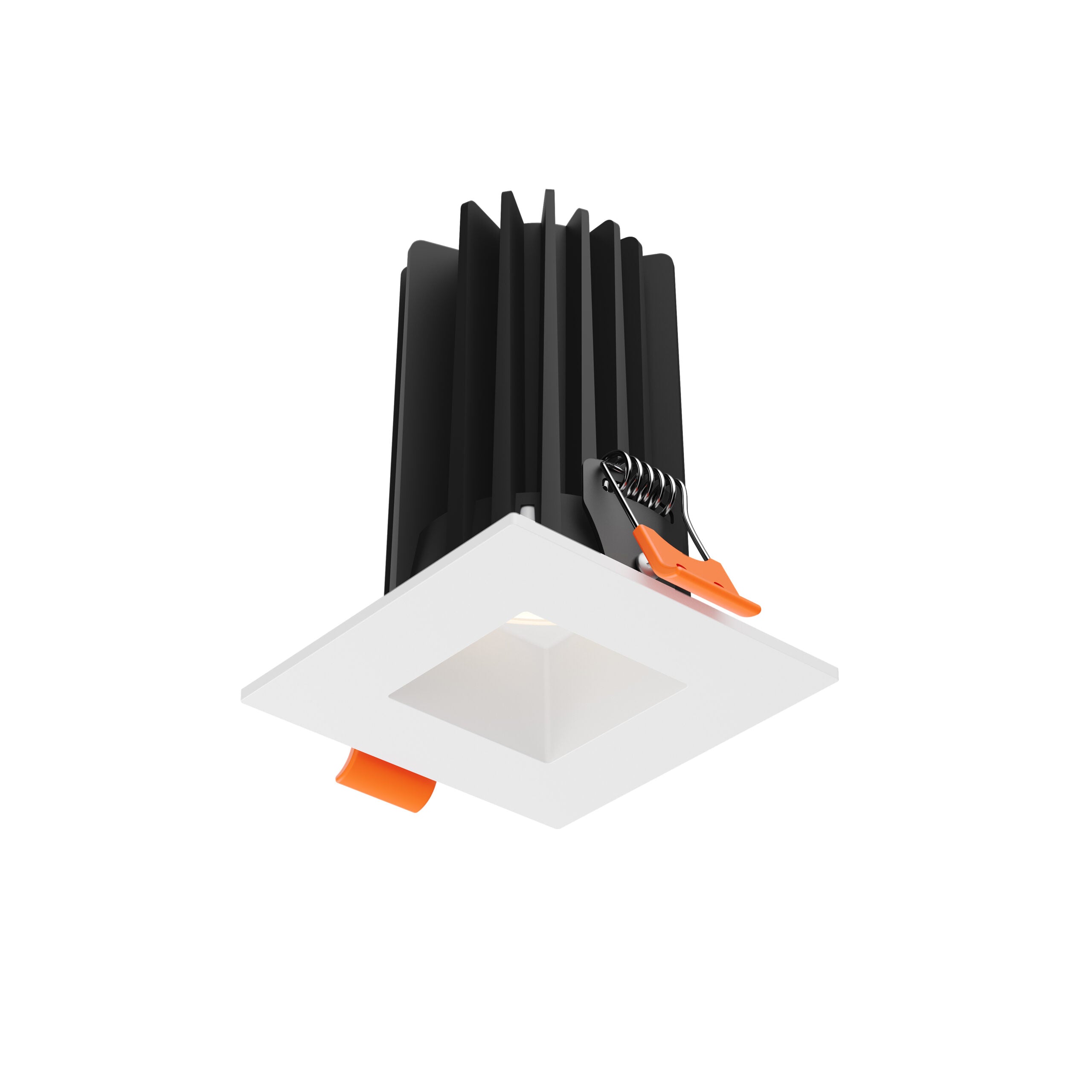 Dals Lighting RGR2SQHP-CC-UNV-WH 2" High Powered Square Regressed Downlight With Selectable CCT - Finish: White
