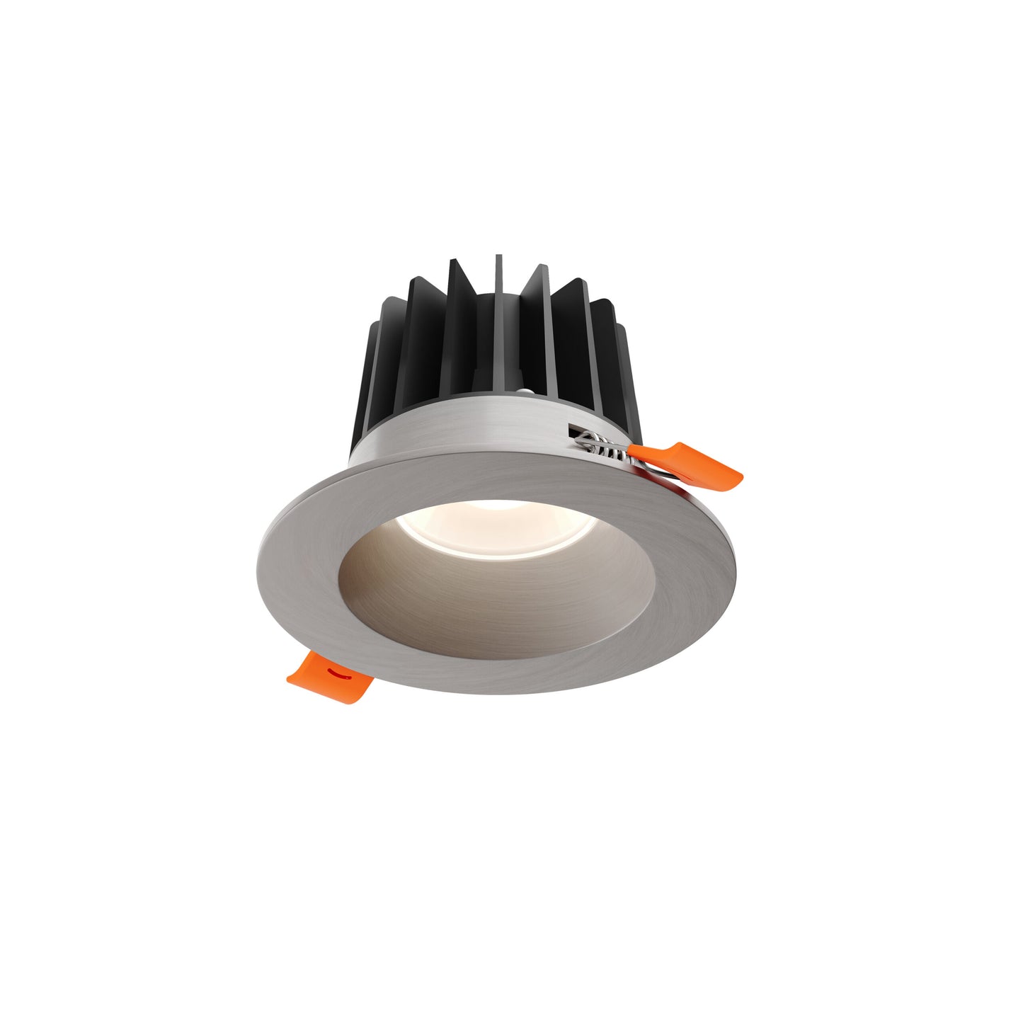 Dals Lighting RGR4-CDW-SN 4" Round Regressed LED Downlight With Selectable CCT - Finish: Satin Nickel