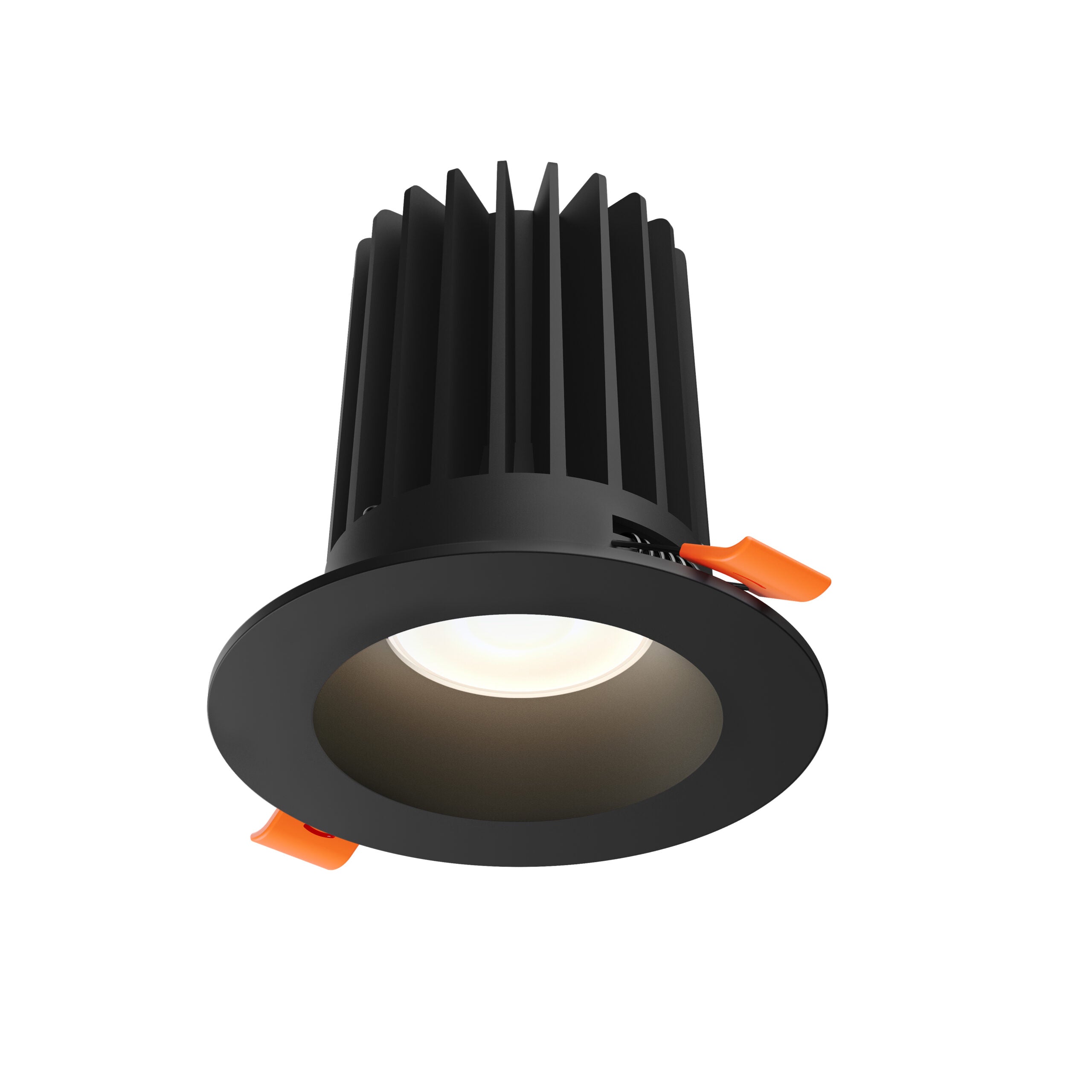 Dals Lighting RGR4HP-CC-UNV-BK 4" High Powered Round Regressed Downlight With Selectable CCT - Finish: Black