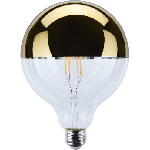 Satco S12546 Lumos LED E26 Medium 8 watt LED Filament - CCT: 2700K - Finish: Gold