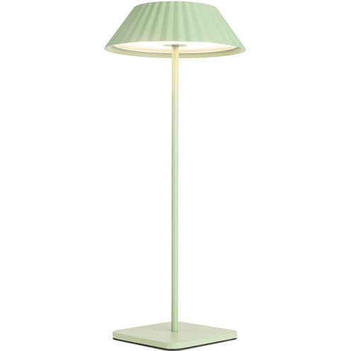 Kuzco Lighting TL66714-GN Pela 14.13 inch 3.00 watt Sage Green Table Lamp Portable Light