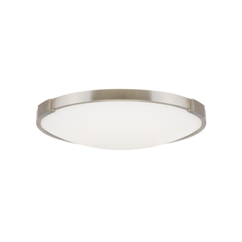 Visual Comfort Architectural 700FMLNC13S-LED930-277 Modern Sean Lavin Lance 13" LED Flush Mount Ceiling Light CCT 3000K - Voltage 277V - Finish Satin Nickel