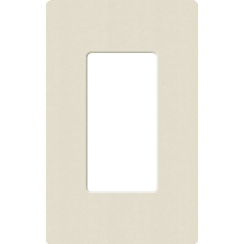 Lutron SC-1-PM Claro 1 Gang Wall Plate for Decorator/Rocker Switches, Satin Pumice Finish