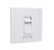 Wattstopper CDFB163PGRY Titan Series Fluorescent 2-Wire Slide Dimmer with Preset, Single-Pole, 3-Way, 16A, Gray