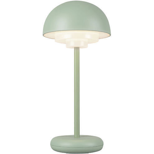 Kuzco Lighting TL63812-GN Hinata 11.88 inch 2.00 watt Sage Green Table Lamp Portable Light