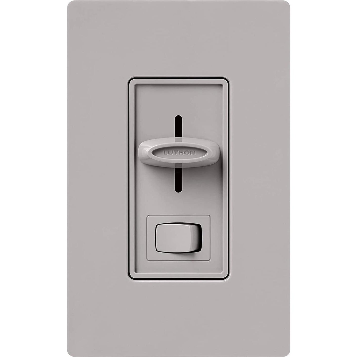 Lutron SFSQ-LFH-GR Skylark Dual Fan/Light Control - 1.5A Fan and 300W Incandescent/Halogen Light - 120V - Single Pole - Finish: Matte Gray