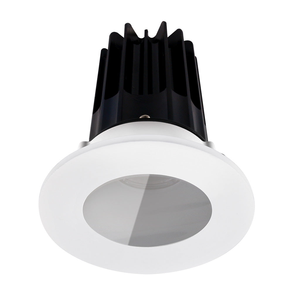 Lotus LED Lights LED-2-S15W-30K-2RRAK-2RST-60D 2" Recessed LED 15W High Output Designer Series With Beam Angel 60°, 1000 Lumens, CCT 3000K, Alzak Reflector and Shower Trim