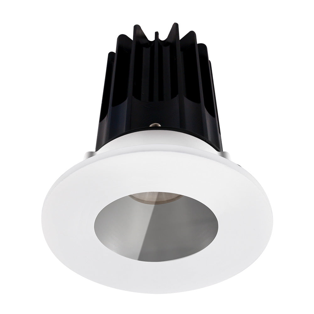 Lotus LED Lights LED-2-S15W-30K-2RRCH-2RST-60D 2" Recessed LED 15W High Output Designer Series With Beam Angel 60°, 1000 Lumens, CCT 3000K, Chrome Reflector and Shower Trim