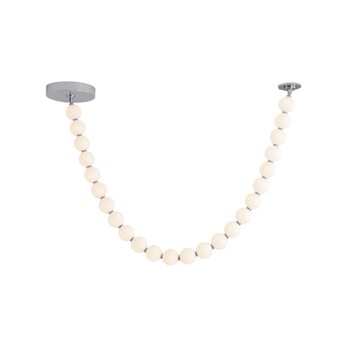 Alora Lighting PD321725CH-UNV-010 Akoya LED 83 inch Chrome Pendant Ceiling Light 0-10 Dimming