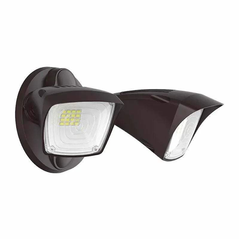 Westgate SL-20W-50K-BZ 20W Dark Bronze LED Security Lights With Optional Motion Sensor Or Photocell 120V AC