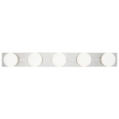 Visual Comfort Modern Collection SLBA124N-L Sean Lavin Orbel 5 Light 40.9 inch Bath Vanity Wall Light Polished Nickel