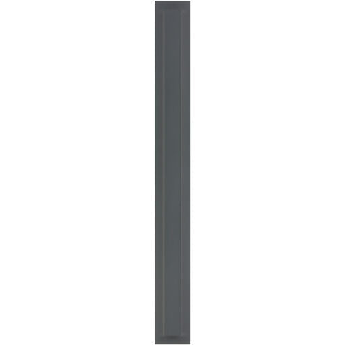 Visual Comfort Architectural SLOWS30130H Sean Lavin Aspen 48" LED Charcoal Outdoor Wall Sconce, Integrated LED, 3000K
