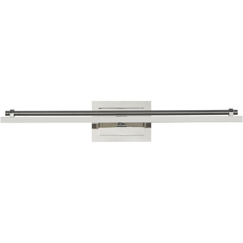 Visual Comfort Modern Collection SLPC11630N Sean Lavin Kal 24 Inch Polished Nickel LED Picture Light Wall Light 19.4W 3000K