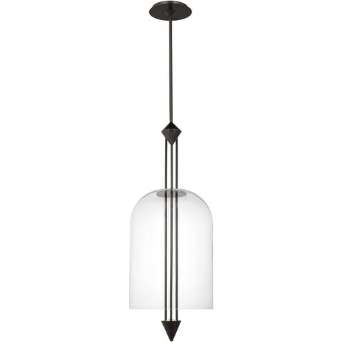 Visual Comfort Modern Collection SLPD31527CBZ Sean Lavin Cathedral 10 Inch Bronze Pendant LED 10.7W 2700K