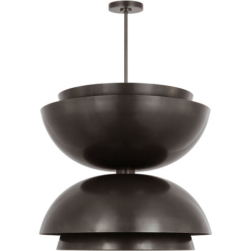 Visual Comfort Architectural SLPD32027BZ Modern Sean Lavin Shanti 2 Light 31.5 inch Pendant Ceiling Light - Voltage: 120-277V - CCT: 2700K - Finish: Bronze