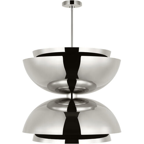 Visual Comfort Architectural SLPD32027N Modern Sean Lavin Shanti 2 Light 31.5 inch Pendant Ceiling Light - Voltage: 120-277V - CCT: 2700K - Finish: Polished Nickel
