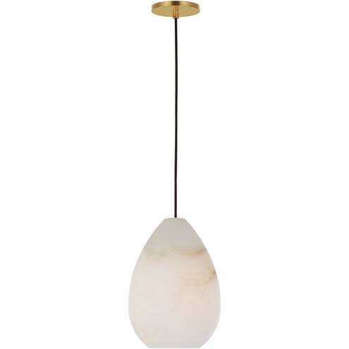 Visual Comfort Architectural SLPD544ALBHAB Sean Lavin Alina 8.5" 1-Light Pendant Hand Rubbed Antique Brass
