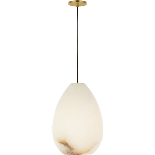 Visual Comfort Architectural SLPD545ALBHAB-L Modern Sean Lavin Alina LED 4.8 inch Hand Rubbed Antique Brass Line-Voltage Pendant Ceiling Light