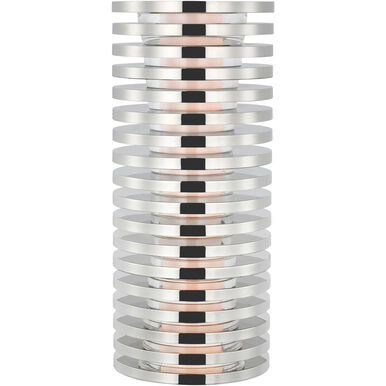 Visual Comfort Modern Collection SLTB32327N Quoddy 17.5" 12W 2700K LED Table Lamp Polished Nickel