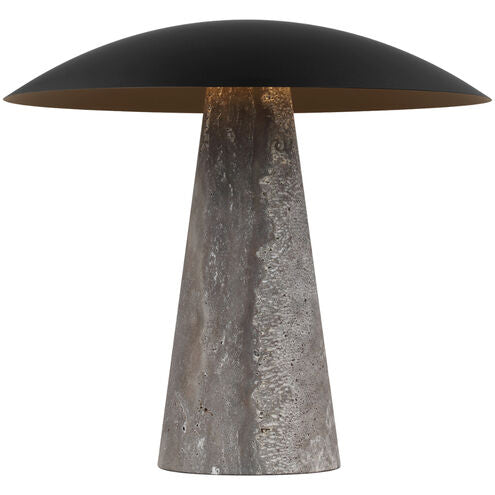 Visual Comfort Architectural SLTB34327BZ/DT Modern Sean Lavin Aegis 16.6 inch 11.00 watt Bronze/Dark Travertine Table Lamp Portable Light