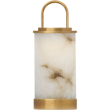 Visual Comfort Modern Collection SLTB52927ALBHAB Sean Lavin Tawa 11 inch 2.20 watt Hand Rubbed Antique Brass Rechargeable Table Lamp 2700K
