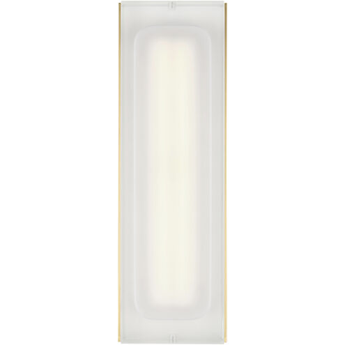 Visual Comfort Modern Collection SLWS12130NB Sean Lavin Milley LED Wall Sconce 3000K 1753 Lumens ADA Natural Brass
