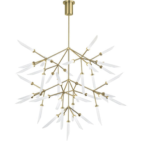 Visual Comfort Modern Collection 700SPRGFR-LED927 Sean Lavin Spur Grande 41.1" LED Chandelier - CCT 2700K - Finish Aged Brass