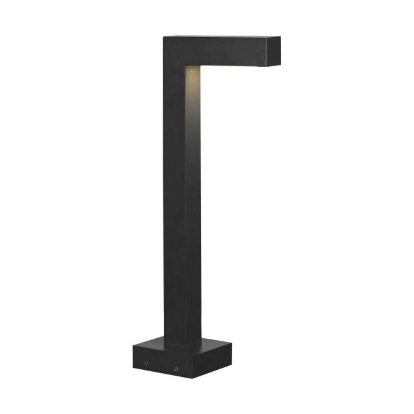 Visual Comfort Modern Collection 700OASTR92718DB12S Strut 12 14.6W LED 2700K Concrete Mount Outdoor Path Light Black