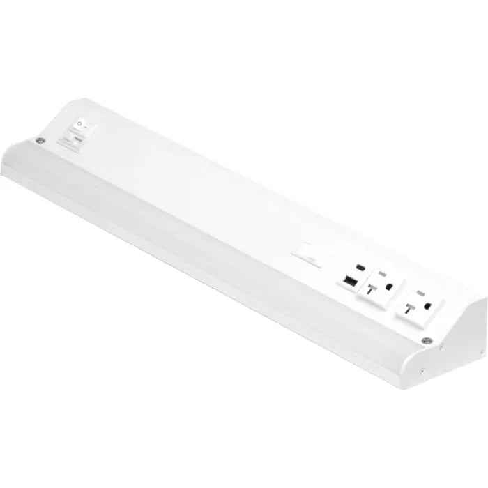 American Lighting UCRP-5CCT-18-WH Courant Plus 18" LED Under Cabinet Light - 12W - 5CCT Selectable - (2) - Finish White