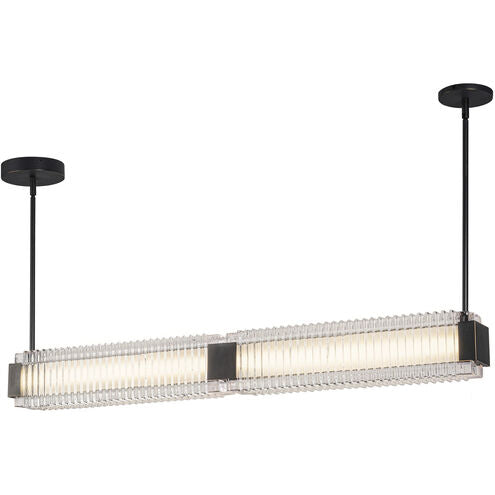 Alora Lighting LP374247UBCR-UNV Alai LED 47 inch Urban Bronze Linear Pendant Ceiling Light
