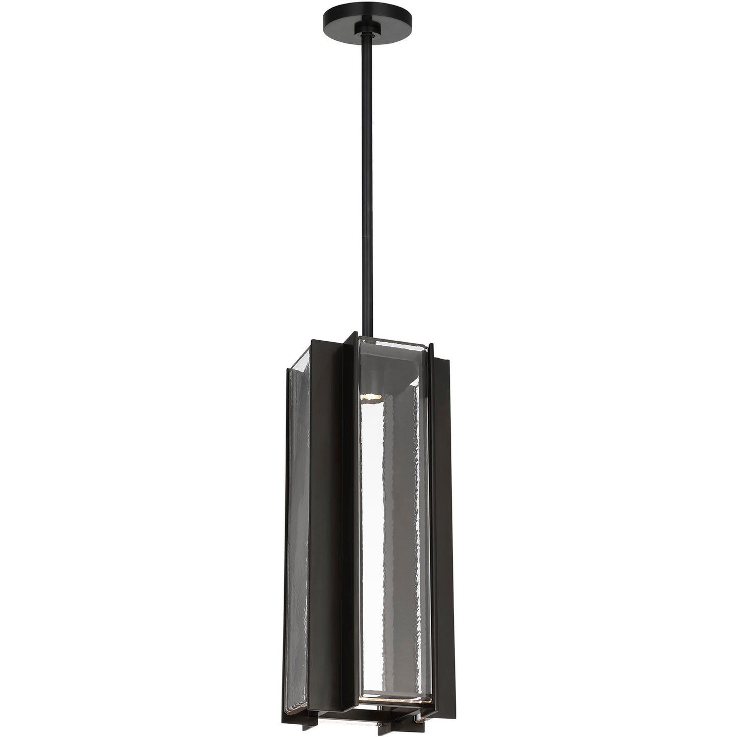 Visual Comfort Architectural AKPD241WDBZCG AvroKO Maybeck LED Pendant Light, Plated Dark Bronze, 3000K–1800K