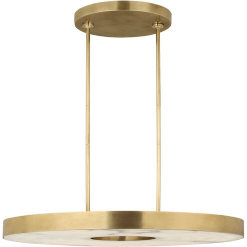 Visual Comfort Architectural KWCH70027HABALB Kelly Wearstler Wyllis 36", 200W Hand Rubbed Antique Brass LED Chandelier Ceiling Light 2700K Integrated LED