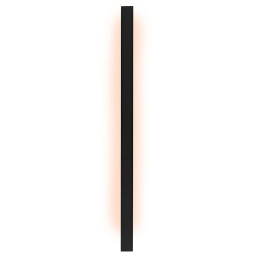 Visual Comfort Architectural MDOWS525M27OB Mick De Giulio Stagger Small 25" Black Outdoor LED Wall Sconce 2700K