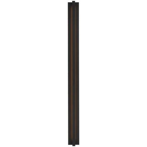 Visual Comfort Architectural MDOWS528B27OB Mick De Giulio Stagger X-Large 64" Black Outdoor LED Wall Sconce 2700K