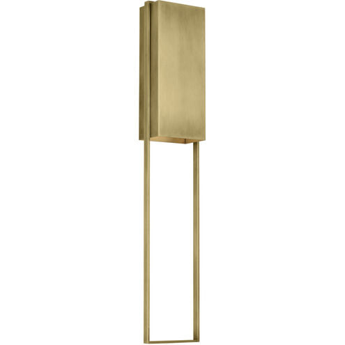 Visual Comfort Architectural MDOWS73327HAB Modern Mick De Giulio Alude LED 45 inch Hand-Rubbed Antique Brass Outdoor Wall Light