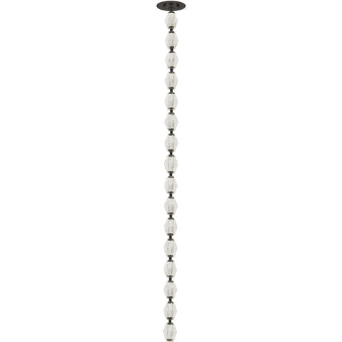 Visual Comfort Modern Collection 700CLR48BZ-LED927R Sean Lavin Collier 2 Inch Dark Bronze Pendant Remote Lamping LED 16.4W 2700K
