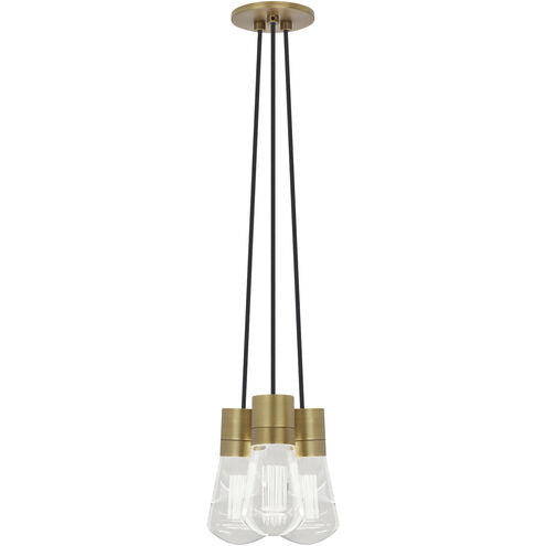 Visual Comfort Architectural 700TDALVPMC3BNB-LEDWD Sean Lavin Alva LED 9" Pendant 27W 3000K–2200K 90 CRI Natural Brass
