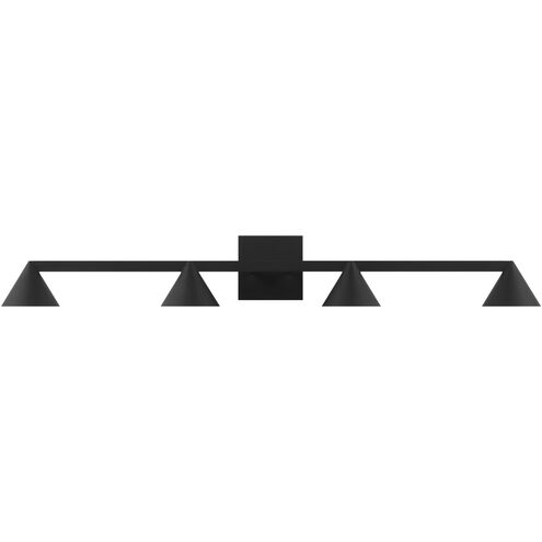 Visual Comfort Modern Collection SLBA79127B Sean Lavin Midrand 4 Light Bath Vanity LED 31.7W 2700K