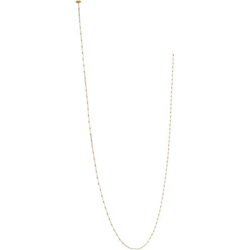 Visual Comfort Modern Collection SLCH72830HABR Sean Lavin Catena 0.8 inch Hand-Rubbed Antique Brass 94-Light LED Crystal Remote Lamping Chandelier 139W 3000K