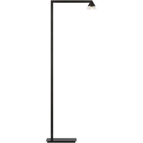Visual Comfort Modern Collection SLFL75127BZCG Midrand 42" 7.6W 2700K LED Floor Lamp Bronze Crystal